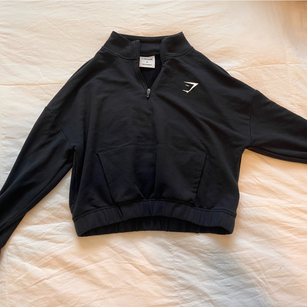 Gymshark cropped quarter-zip